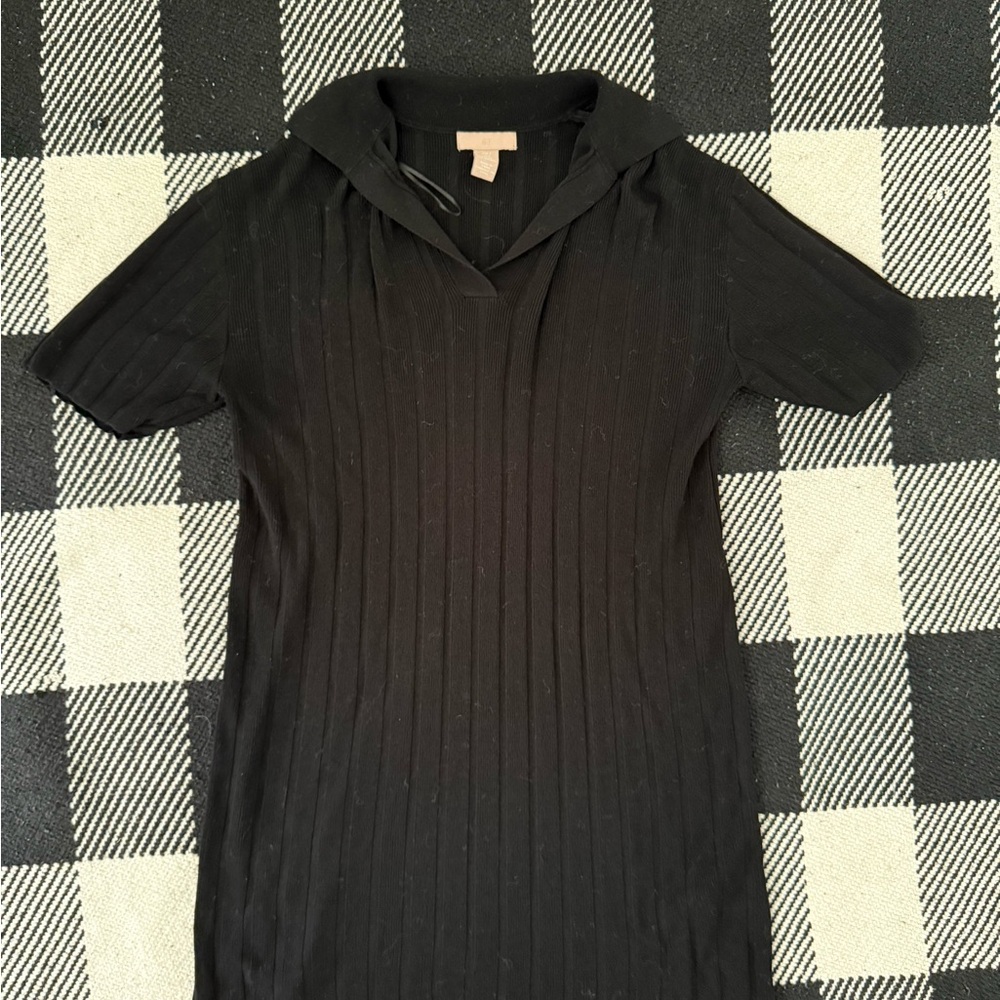 Black Dress w Collar